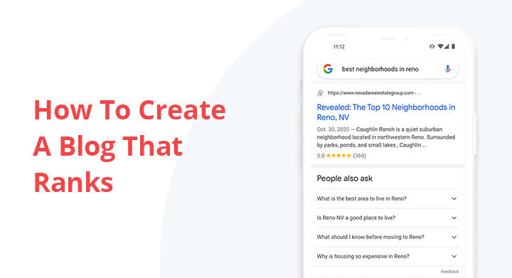How To Create A Real Estate Blog That Ranks in Google