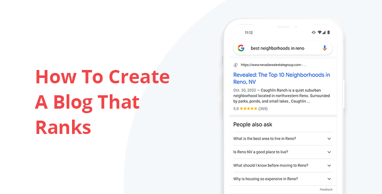 How To Create A Real Estate Blog That Ranks in Google